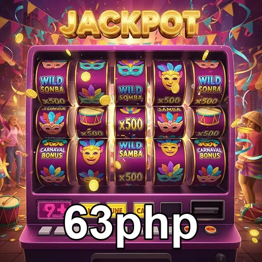 Mobile player enjoying live slot games at 63php